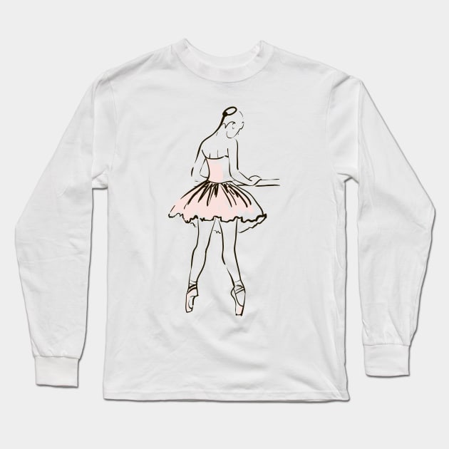 Ballerina Long Sleeve T-Shirt by Olga Berlet